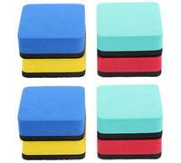 8 Pièces Mini Effaceur Magnétique à Sec EVA pour Tableau Blanc | Effaçage sans Trace, Forte Adsorption, Format Portable, Fournitures Scolaires, pour Ardoise et Verre