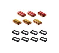 8 Pièces Moule à Gateau Perforé en Rectangle FONGWAN Outils de cuisson