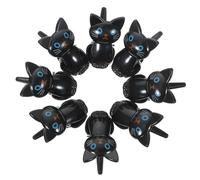 8 Pièces Pince pour Fermer Sachet Alimentaire Chat Noir en Clips | Clips pour Paquet à Goûter, Clips de Fermeture de Paquet, Articles Cuisine, Pinces à Paquet