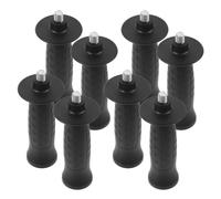 8 Pièces Poignée Auxiliaire pour Meuleuse D'angle M10 | ABS et Métal, Noir, Accessoire de Rechange pour Machine à Meuler, Réduit la Fatigue des Mains