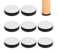 8 Pièces Rehausseurs de Meubles Autocollants, 1.65cm Autocollant Rehausseurs de Lit Pieds Rehausseur, Rond Rehausseur Pied, Rond Patin Antiderapant pour Chaise Table, Canapé, Armoire, Lit, Meubles