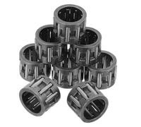 8 Pièces Roulement à Aiguilles de Manivelle pour Modèle Standard | Métal, 1,30x1,30x0,90cm, Réduit le Bruit du Piston et L’usure, pour Tondeuse