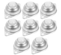 8 Pièces Roulettes à Roulement de Transfert 16mm Nylon 38mm | Montage à Bride, Billes Nylon 16mm, Rotation , Stabilité Forte, Usage Atelier et Lignes