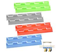 8 Pièces Support À Chaussettes en Plastique pour Séchoir À Linge 32×5cm | Supports Pour Économiser De L'espace, Compatible Avec Les Étendoirs À Linge Leifheit, Porte-Chaussettes Et Sous-Vêtements