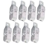 8 Pièces Tendeur de Câble Métallique, Fil de Vigne, Acier A3 | Résistant à Corrosion, Installation Rapide, Finition Argentée, pour Câbles, Grillage et Pose Extérieure