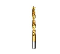 8 pièces titane placage Tri-Point mèches à bois 3/4/5/6/7/8/10mm HSS foret hélicoïdal for outils de forage en métal(8pcs 3-10mm black)
