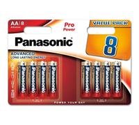 Panasonic Pro Power LR6PPG/8BW Pile Alcaline