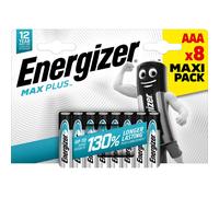 8 Piles Alcalines AAA / LR03 Energizer Max Plus