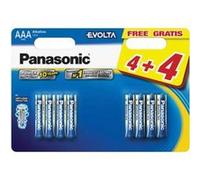 8 Piles Evolta LR03 4+4 gratuites G