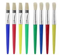 8 pinceaux de peinture pour enfants, pinceaux de peinture pour enfants, pinceaux de peinture pour tout-petits, enfants préscolaires ronds pour étudiants, débutants