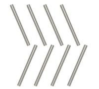 8 tiges et goujons entièrement filetés, barres filetées M10 x 100 mm | Tiges filetées en acier inoxydable pour boulons et rondelles d'écrous