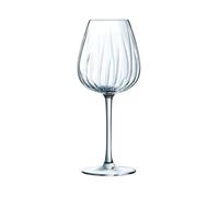 8 verres à pied en verre 47 cl Swirly - Cristal d'Arques