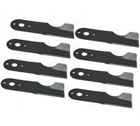 8 X 24,7 CM Lames de tondeuse - Jeu pour MTD Gutbrod 742-0495 742-0495B 942-0495