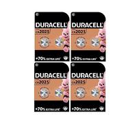 8 x Duracell CR 2025 (4 ampoules de 2 batteries) 8 piles (CR 2025)