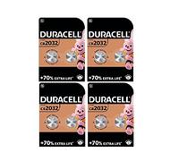 8 x Duracell Cr 2032 Lithium (4 ampoules de 2 batteries) 8 piles