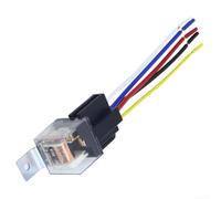 80 A haute charge pour relais 40 A charge élevée 5 broches 12 V 24 V 80 A | Courant élevé 80 A, 12 V/24 V, double tension, prise 5 broches, étanche IP67, pour lumière et ventilateur
