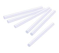 80 Pièces Bâtonnets de Colle Thermofusible Transparents, Mini | Résine Thermoplastique, Finition Lustrée, pour Verre et Cuir, Projets DIY et Présents Faits Main