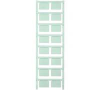 80 pièces Marqueurs d'appareils Weidmüller SM 27/18 K WS NEUTR. 1707270000