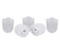 Relaxdays Tête de rechange brosse WC lot de 80