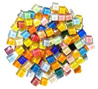 800 g de mosaïques pour travaux manuels, carreaux de mosaïque en verre