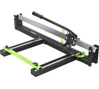 800 mm Coupe-carreaux manuel professionnel avec positionnement précis au laser et surface en caoutchouc antidérapante Rail individuel et support adaptés