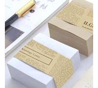 800 pièces Bloc-notes super épais, Cahier d'écriture A6 - Convient pour les affaires, le bureau, l'école, les notes d'étudiant, les étiquettes de message, les cahiers, les signets, les fournitures sco
