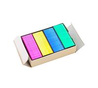 800 pièces Mini agrafes de couleur bricolage magasin agrafeuse recharges agrafes de livre Standard 24/6mm pour le bureau