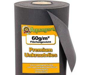 800m² Gartenvlies Unkrautvlies Mulchvlies 60g 1,6m breit