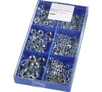 804436 Assortiment décrous, de rondelles plates et rondelles élastiques Contenu 400 pc(s)