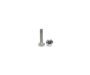 80504035 Vis machine Pozidrive 4x35 mm tête cylindrique bombée pack 500