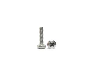 80505016 Vis machine métal Pozidrive 5x16 mm tête cylindrique bombée boîte 500