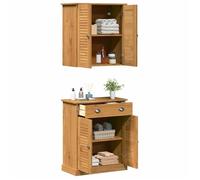 (8094)Meuble rangement - contemporain - Meubles de salle de bain - avec étagère VIGO (2 pcs )- ,poid:29.3 kg