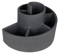 80cm anthracite Spirale pour herbes aromatiques Baie pour herbes aromatiques Escargot pour herbes aromatiques Tour pour herbes aromatiques Plateau pour herbes aromatiques Escalier pour herbes aromatiq