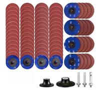80Pcs 3 Inch Quick Change Discs Set Rust Removal