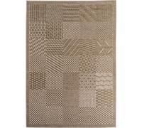 80x150 cm Tapis Ibiza 1902 beige - pour l'extérieur et la maison