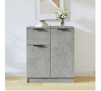 vidaXL Buffet Gris béton en bois d'ingénierie 60x30x70 cm