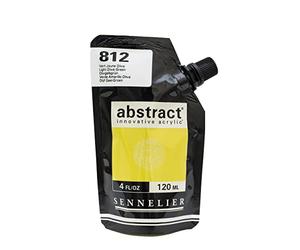 812 Couleur Acrylique Abstract 120 ML Vert Olive Clair