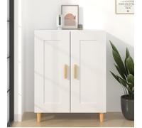 vidaXL Buffet 812132 Blanc Bois d'ingénierie 69,5 x 34 x 90 cm
