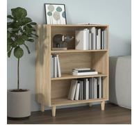Buffet Chêne sonoma 69,5x32,5x90 cm Bois d ingénierie Brun G