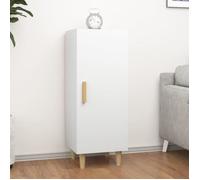 vidaXL Buffet Blanc 34,5x34x90 cm Bois d'ingénierie