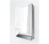 813600 - Sèche-serviette soufflant, façade miroir.Un design à l'Italienne !