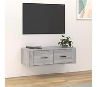 816838 vidaXL Armoire TV suspendue Sonoma gris 80x36x25 cm Bois d'ingénierie