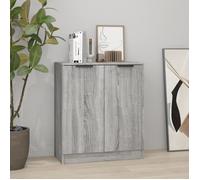 816983 vidaXL Buffet Sonoma gris 60x30x70 cm Bois d'ingénierie