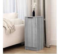 vidaXL Buffet Armoire de Rangement Meuble de Rangement Armoire Latérale Salle de Séjour Salon Intérieur Sonoma Gris 30x30x70 cm Bois d'Ingénierie