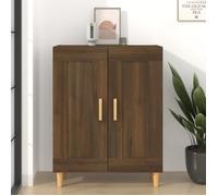 vidaXL Buffet 817341 Chêne marron 69,5x34x90 cm Bois d'ingénierie