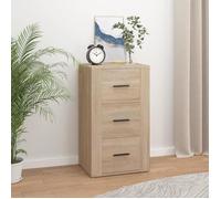 vidaXL Buffet Chêne sonoma 40x33x70 cm Bois d'ingénierie Beige G