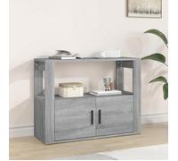 819458 vidaXL Buffet Sonoma gris 80x30x60 cm Bois d'ingénierie