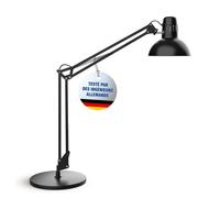 MAUL Lampe de table MAULstudy 8230490 LED E27 bras articulé métal noir