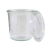 Bocal Weck avec couvercle, 370 ml, set de 3