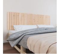 824828 vidaXL Tête de lit murale 204x3x60 cm Bois massif de pin